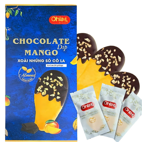 Almond Chocolate - Dipped Mango