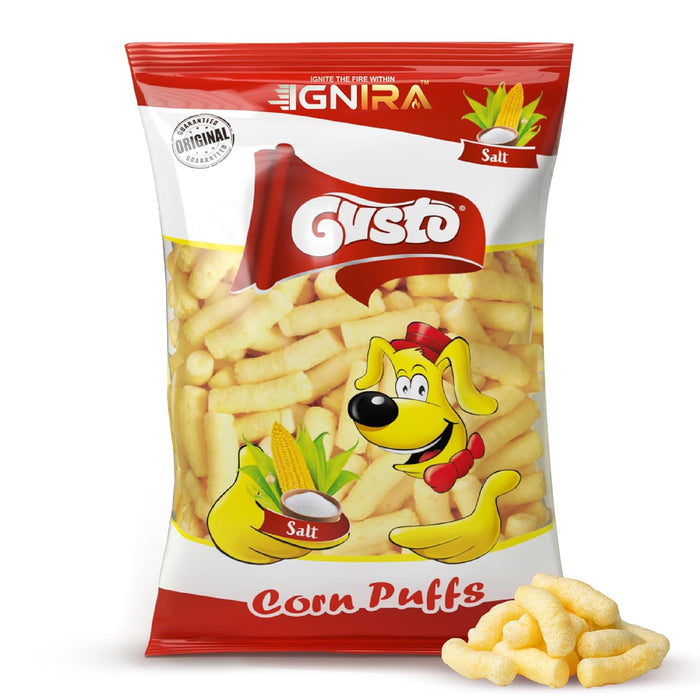 Gusto Salted Corn Puffs from IGNIRA - (2.99oz/bag)