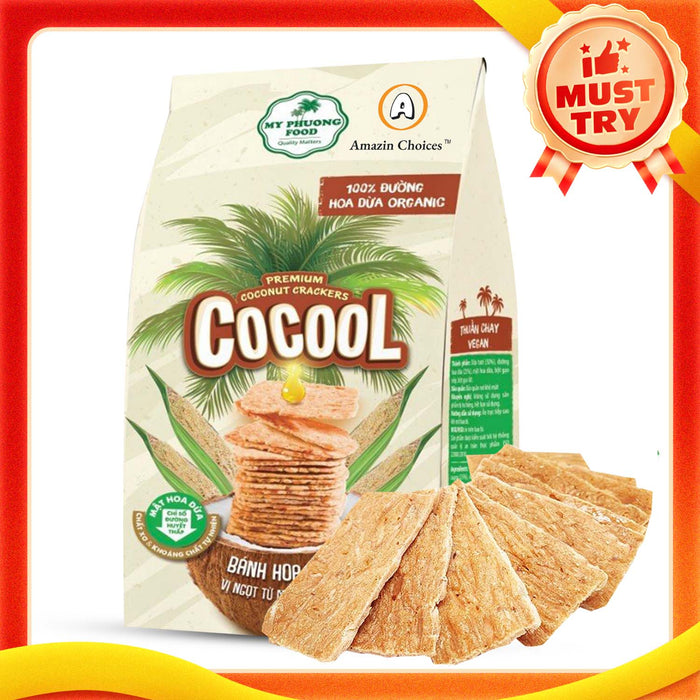 Amazin Choices Premium Coconut Crackers, 2.11 oz.