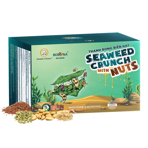 Crispy Seaweed Snack with Nuts