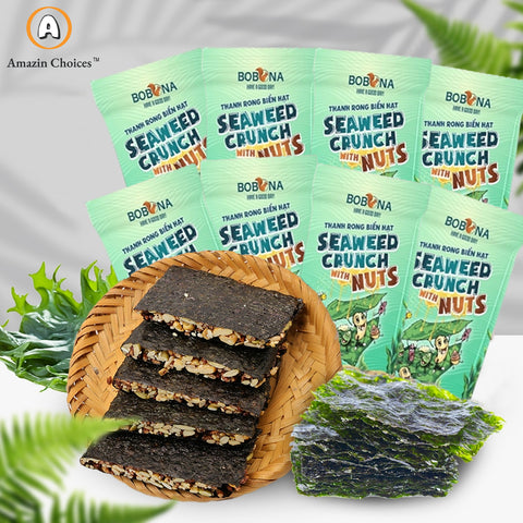 Crispy Seaweed Snack with Nuts