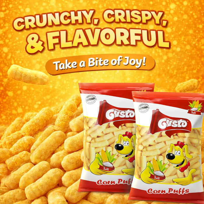Gusto Salted Corn Puffs from IGNIRA - (2.99oz/bag)
