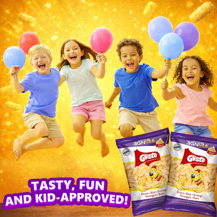 Gusto Cheese Puffs Snack from IGNIRA - (2.8oz/bag)