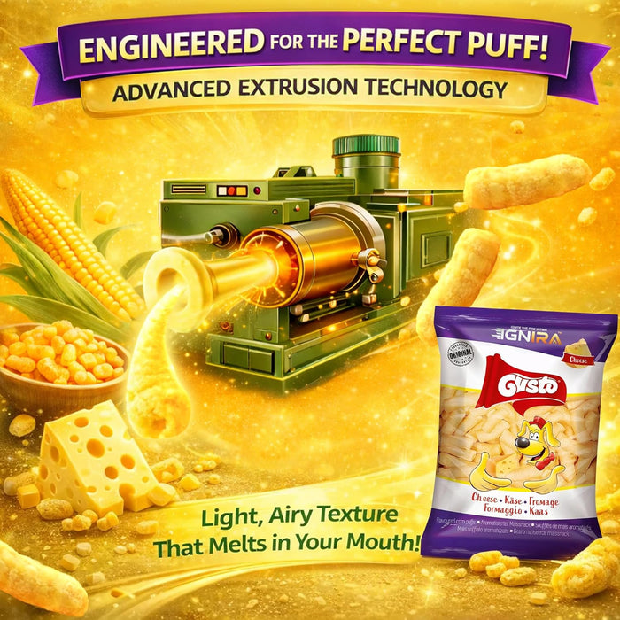 Gusto Cheese Puffs Snack from IGNIRA - (2.8oz/bag)