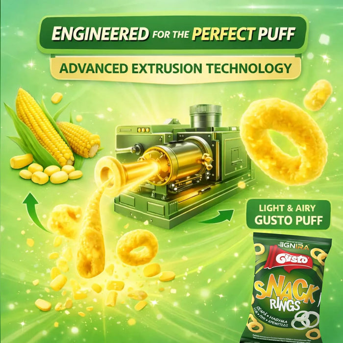 Gusto Crispy Onion Rings Snack from IGNIRA - (2.8oz/bag)
