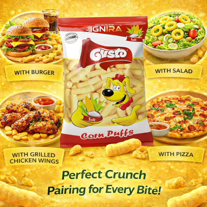 Gusto Salted Corn Puffs from IGNIRA - (2.99oz/bag)