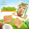 Amazin Choices Premium Coconut Crackers. Gluten-Free Crackers, Vegan Crackers, and Plant-Based Crackers. Snack Viet - Fruit Snacks (4.2Oz)