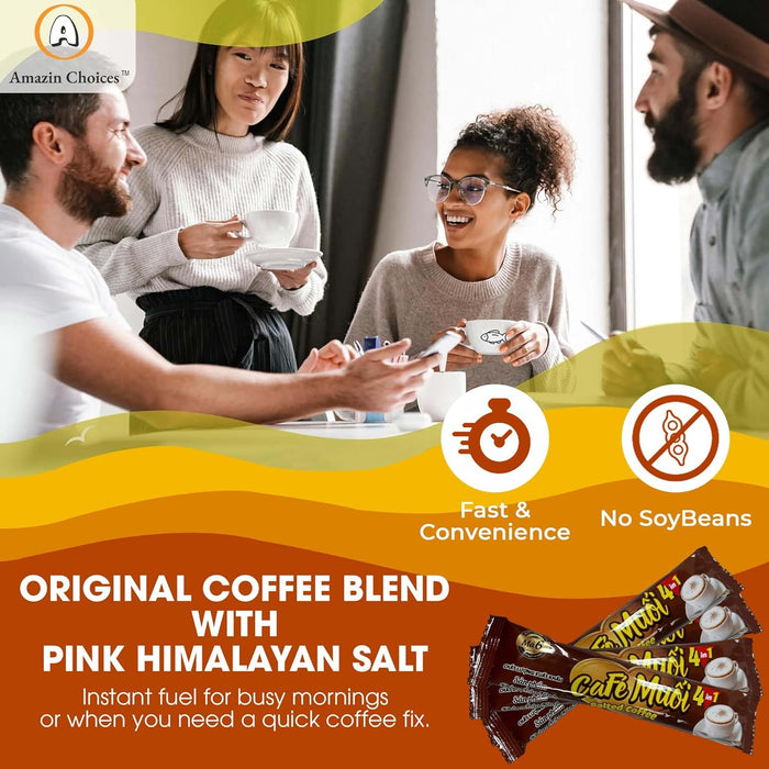 Amazin Choices Pink Himalayan Salted Coffee, 0.63 oz., 12 ct.