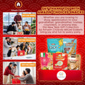 Amazin Choices New Year Gift Collection - Premium Tet Holiday Gift Box with Coffee, Candy & Dried Snacks | Gourmet Snack Box Set for Family Gatherings & Festive Gifting (30.8oz)