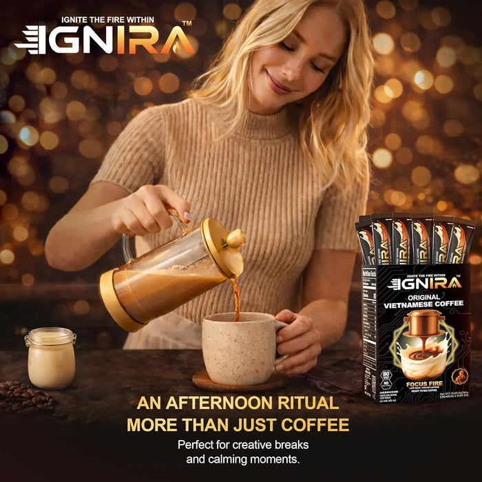 IGNIRA Original Instant Coffee, 20 Single-Serve Sticks (12.69 oz)