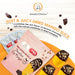Vegan Dried Mango Slices Covered in Chocolate Almond Gluten-Free Snack Pack - Tropical Chocolate Covered Fruit Snack - Non-GMO Dry Mango Slices -Mothers Day Gift Snack - Premium Snack Viet by Amazin Choices (3.52 Oz)