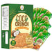 Amazin Choices COCO Crunch Coconut Crackers. Non-GMO, Gluten-Free & Vegan Snacks for Kids. Healthy Asian Snacks. Crispy Coconut Chips. Snack Viet - Pack of 14 (7.4 Oz)