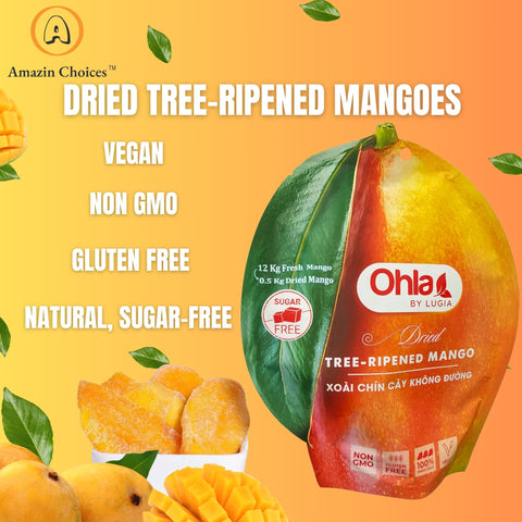 Dried Tree-Ripened Mangoes