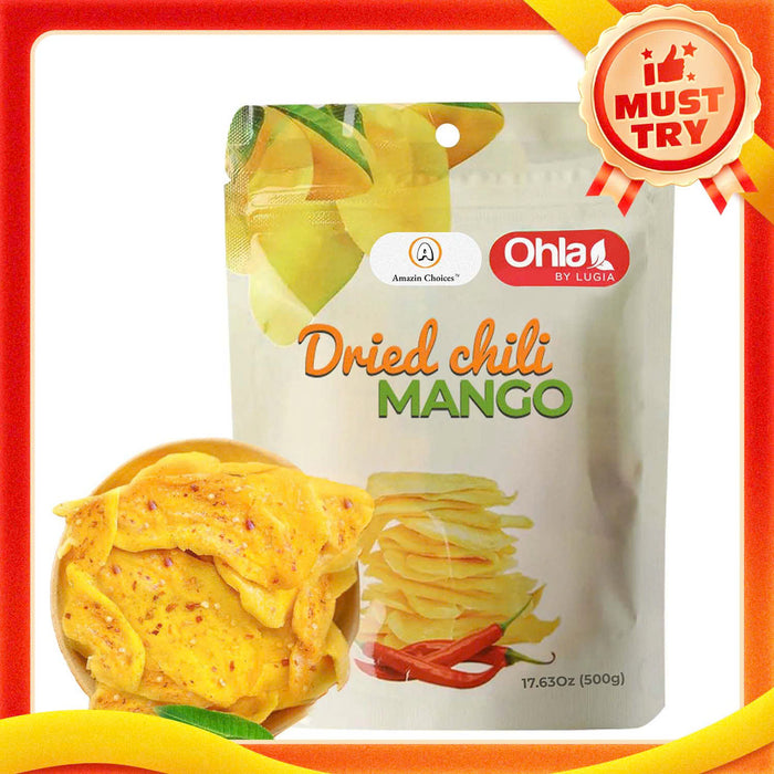 Amazin Choices Dried Chili Mango, 3.5 oz.